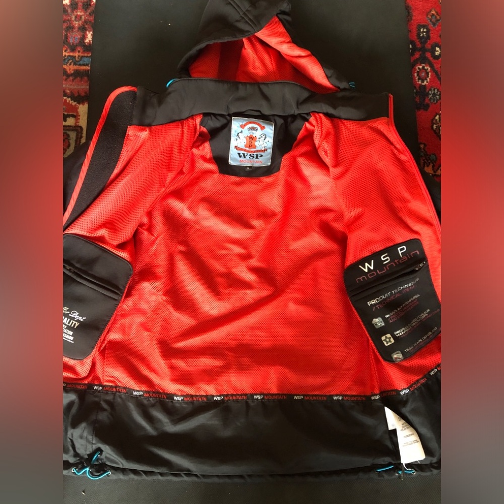 WSP Mountain Red and Black Jacket